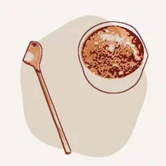 Poudres cosmétiques (ghassoul, henné)
